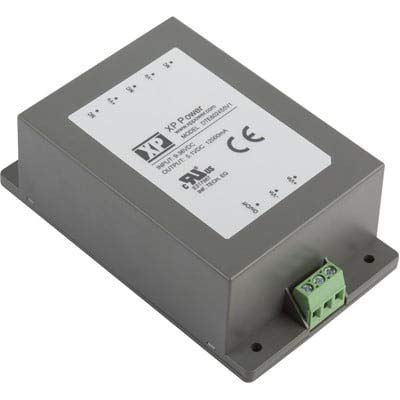 DTE6048S12 Isolated DC-DC Converter, 60W 12V 5A, 18-75Vin, 4:1, Chassis MT