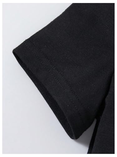 WDIRARA Toddler Boy's 2 Piece Checkered Short Sleeve Tee Gym Shorts Set Tracksuit4