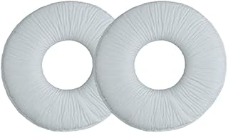 kwmobile Replacement Ear Pads Compatible with Sony MDR-ZX110 / MDR-ZX310 - Earpads Set for Headphones - White