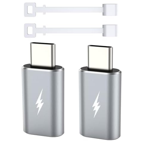 TechMatte Lightning to USB C Type C Adapter Cable, Not for Headphones/OTG, 1.8-2.2A 15W Fast Charging Data Sync, for iPhone 16 iPhone 15 Series iPad iPod AirPods, w Anti-Lost Holder Cover