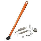 JFG RACING Dirt Bike Kickstand,Motorrad Seitenstaender Fuß Seitenständer Parkbein für XC XCW XCF EXC EXCF 150 200 250 300 350 400 450 500 505 530 Orange