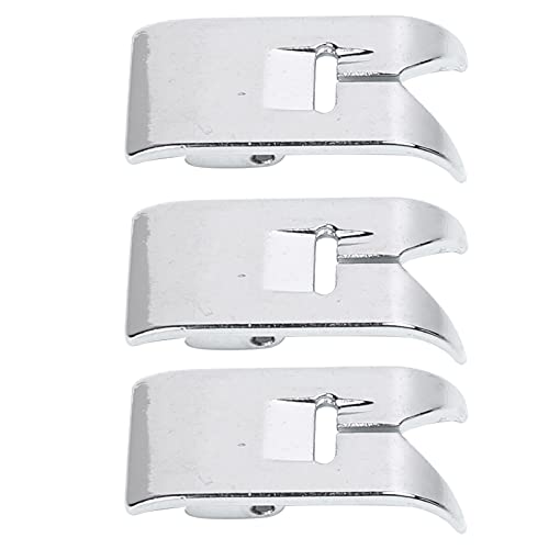 Juego de 3 Pies Prensatelas de Acero Inoxidable para Máquina de Coser miniatura 5