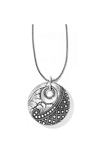 Brighton Trust Your Journey Round Convertible Necklace [Silver-Aqua]4