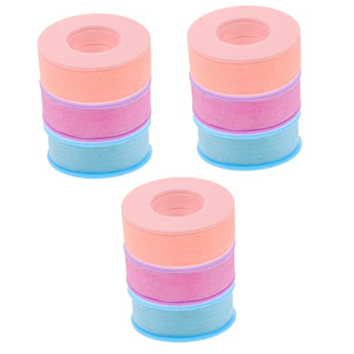BELLIFFY 3sets Lash Extension Tape for Eyelash Extensions Adhesive Fabric Lash Tapes 3rolls*3