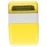 JOINPAYA Praktischer Datenschutz Rollstempel Gelb Selbstfärbende Sicherheitsrolle für Vertrauliche Dokumente Kompakter Haushalts und Büro Identitätsschutz