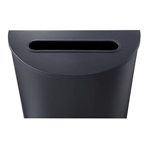 Safco-Half-Round-Receptacle-Space-Saving-Trash-Can-Recycling-Bin-with-Included-Slot-Round-Half-Circle-Lids-15-Gallons