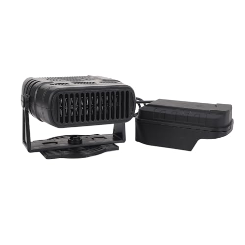 Bewinner Riscaldatore Portatile, Riscaldatore a Batteria Senza Fili con 2 Impostazioni di Temperatura 30℃ - 80℃ Testa Girevole a 360° per Ufficio, Dormitorio, Officina