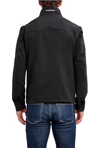 Nautica Men's Lightweight Windbreaker Stretch Athletic Outdoor Full Zip Bomber Golf Jacket3