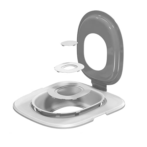 Cat Toilet Trainer Kit | Cat Potty Training Kit | Toilet Training for Cats & Cat BoxGrey