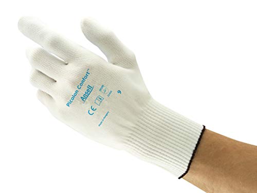 Ansell Picolon Confort Safety Work Gloves, Multipurpose Protection Gloves, Construction, DIY, Mechanics, Industrial Uses