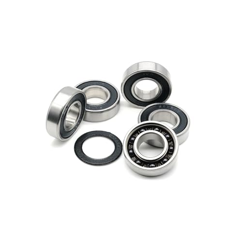 Roulement céramique hybride de haute précision 6001RS 12 x 28 x 8 mm pour montage exigeant