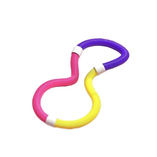 Spring Tube Yoga Circle Fitness Waist & Tummy Tightening Equipment Exercise Weight Unisex P7F4 Loss Foldable Bodybuilding