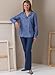 Butterick Misses' Fitted Shirts Sewing Pattern Kit by Palmer/Pletsch, Design Code B6924, Sizes 8-10-12-14-16