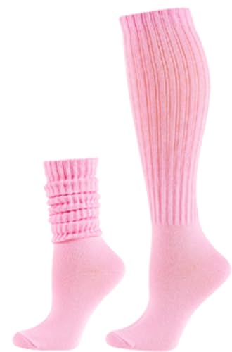 Image of Galsang Women's Slouch socks Women's Knee-High Scrunch Socks for Women,Soft Long Scrunch Boot Socks,#K306