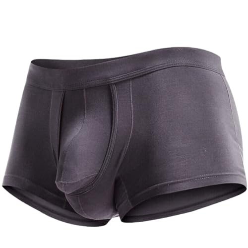 2Pcs Men's U Concave Breathable Boxer Briefs Elephant Trunk Sports Bottoms Men's Underwear4