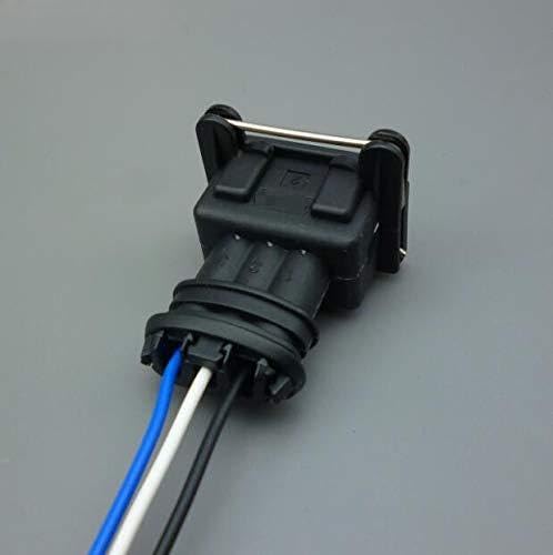 Shhworldsea 2 Pin EV1 Wire Connector Electrical Fuel Injector Plug connectors