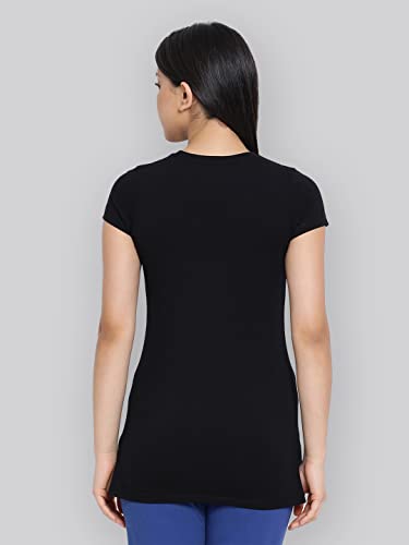 Image of Lyra Women's Cotton Regular Fit T-Shirt