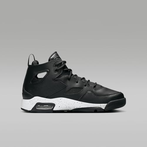 Jordan Flight Club '91 Big Kids' Shoes (DM1685-001, Black/White)3