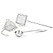 VAHDAM, Set of 2 Infusers & 1 Tea Spoon - 100% Stainless Steel, Tea Filer, Tea Strainer, Square Tea Infuser, Triangle Tea Infuser & Perfect Serve Tea Spoon - Durable Tea Maker