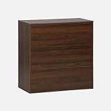 commode noyer Fermeture soft close (fermeture amortie)