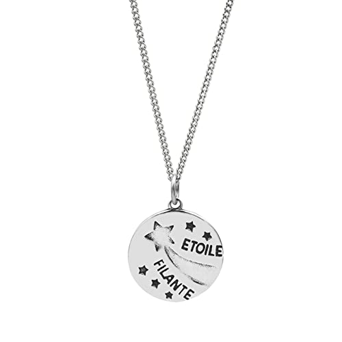Collier fête des mères Étoile Filante bijoux pour maman en argent