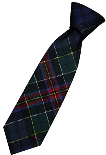 Cravate en laine écossaise Allison Modern Tartan pour mariages et grands événements