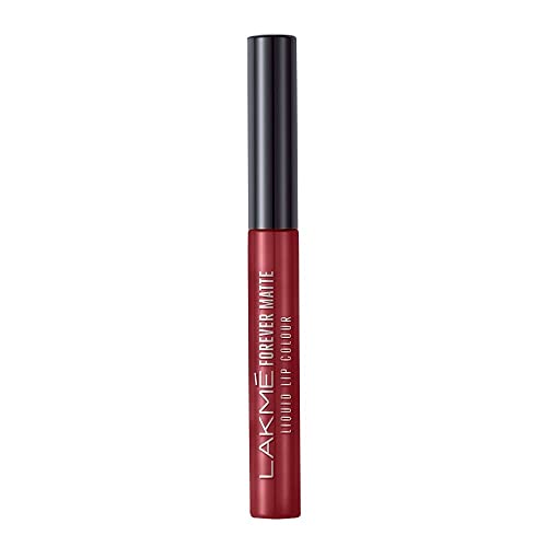 Image of LAKME Forever Matte Liquid Lip Color - 34 Brown Sheer & Lakme Forever Matte Liquid Lip 35 Rose Wood Combo