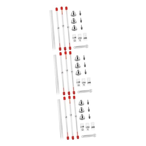 Set de aiguilles et de rechange pour aérographe Operitacx pour entretien de pulvérisateurs