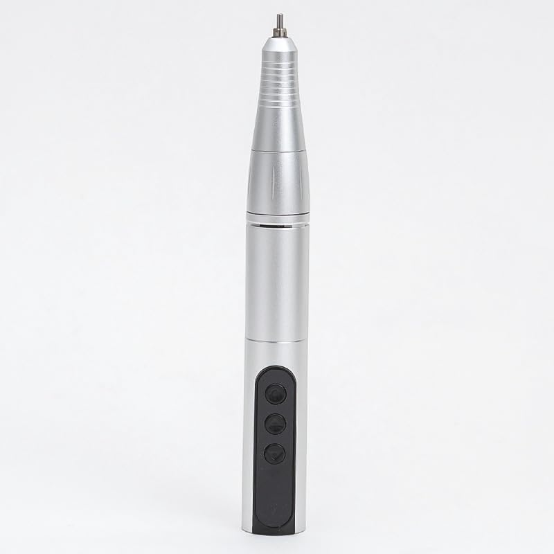 5X Motor Electric Nail Drill Manicure Pedicure Kit - Silver