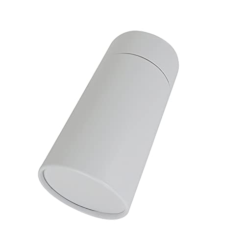 Image of WENPACK 12pack Paperboard Tube with Lid Round Cardboard Box Container Paper Can (3.35 inch D*6.62 inch H, White)