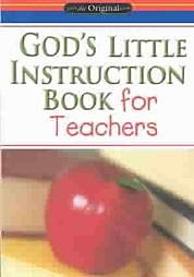 God's Little Instruction Book for Teachers B000MK6C7S Book Cover