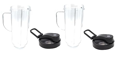 Set de 2 vasos Blendin para licuadora Magic Bullet, 650 ml miniatura 4