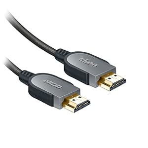 ekon HDMI 1.4 Ethernet Stecker Stecker 10 Meter 4K Ultra HD 3D Auflösungen Goldene Stecker für TV, Projektoren, Laptop, PC, MacBook, PlayStation, Nintendo Switch