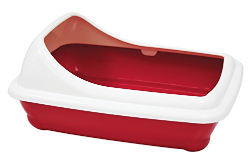 Croci toilette vassoio con bordo Birba, 46 x 35 x 20 cm, colori assortiti