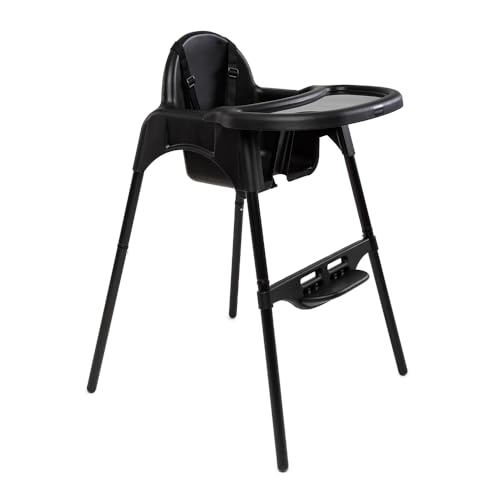 Cadeira de Refeição Voyage, Macaron, Preto
