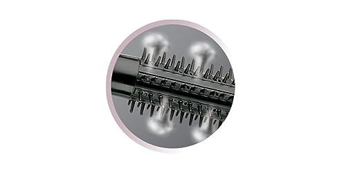 Remington Warmluftbürste (Dampffunktion für schonendes Styling) Rundbürste (Keramikbeschichteter Heizstab, 2 aufschiebbare Borstenreihen in unterschiedlichen Längen, Volumenstyler, Lockenstab) CB4N