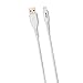 Price comparison product image MiTEC Essentials USB-A to Lightning, MFi Certified, Sync and Charge Cable, Compatible with iPhone 11 Pro Max, Xs, X, XR, 8, iPad and more, 1m Length, Anti-Split Housing