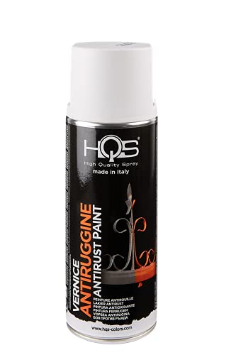 HQS Bombe de peinture antirouille 400 ml (antirouille blanche)
