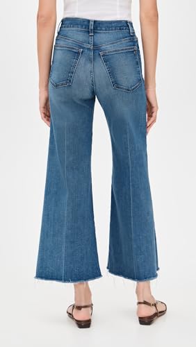 Madewell Women's The Flared Wide-Leg Crop Jean in Harleysville Wash3