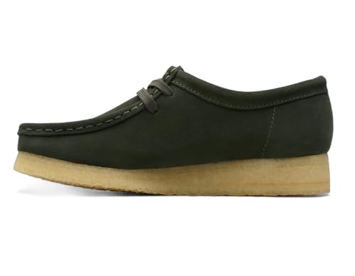 CLARKS ORIGINALS Wallabee Shoes Forest Green 8.54