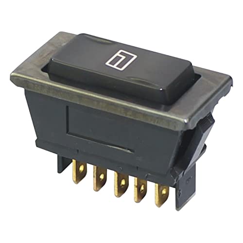 Interrupteur de fenêtre d'alimentation automatique 5 broches DPDT 12V