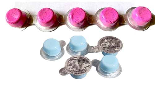 Blue Button Goods® - Polierpaste Professional, Zahnpolierpaste, Reinigungspaste | 5 x 2g Prophy-Paste + 5 x 2g Hydroxylapatit Paste