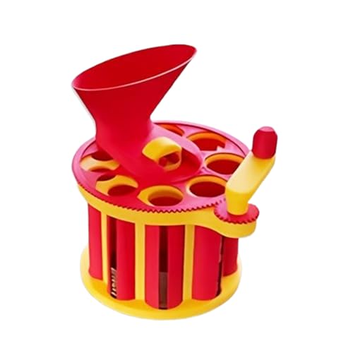 Machine de tri de pièces imprimées en 3D et trieur de monnaie manuel rouge avec vilebrequin