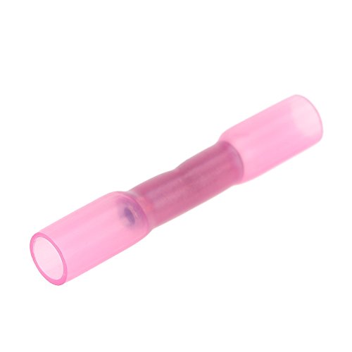 Honeytecs 100 PCS 22-18 AWG isolado calor psiquiatra bunda conectores impermeáveis fio terminais elé