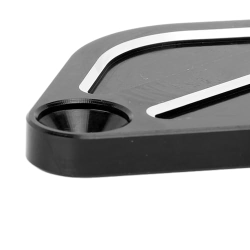 Tampa do filtro de óleo da motocicleta, tampa protetora de liga de alumínio, tampas de enchimento de