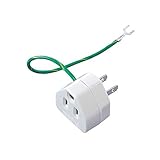 サンワサプライ コンセント 変換 3Pプラグを2Pに変換用アダプタ ノイズフィルター付 TAP-AD2N