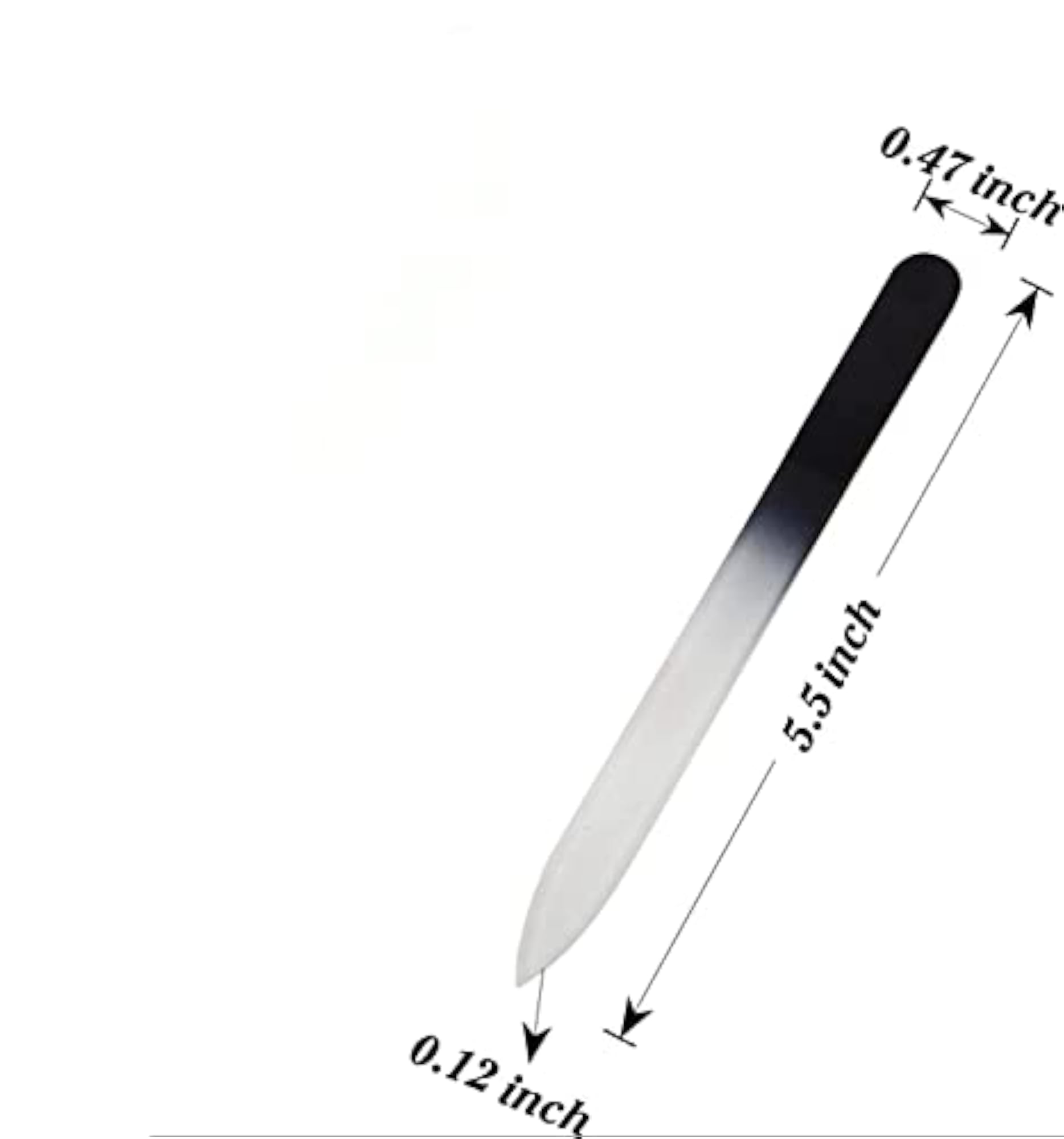 Stainless Metal Finish Professional Nail Filer Polisher Kit