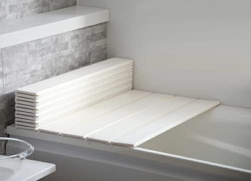 風呂ふた 折りたたみタイプ 折りたたみタイプ シルバー イオンで強力 抗菌 カビにくい 風呂ふた 風呂フタ ふろふた 風呂蓋 お風呂 (75×150 用) パールホワイト