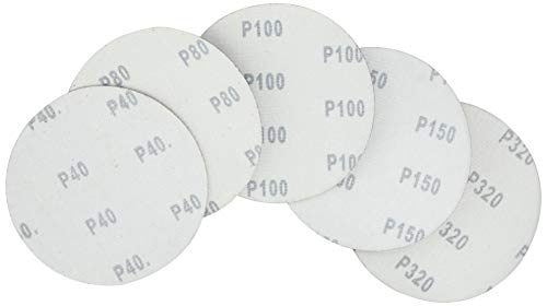 Black Jack Jogo De 5 Lixas Com Velcro 125 Mm J303