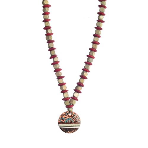 Image of AAKRITI ART CREATIONS Handcrafted Tribal Necklace Collection | Royal & Queen-Inspired Artisan Brass Statement Jewelry | Ethnic, Elegant & Regal Necklaces for Women